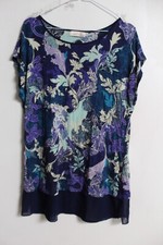Marks and Spencer Womens Floral Patterned Blouse Top Multi - Size 12 H98 