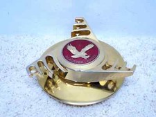 Roadster Wheel Custom 6 Snap On Gold Metal Center Cap Spinner 2b-2