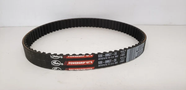 GATES 600-8MGT-20 GT 4 TIMING BELT, ANTISTATIC, 20mm x 600mm, 75 TEETH, NNB