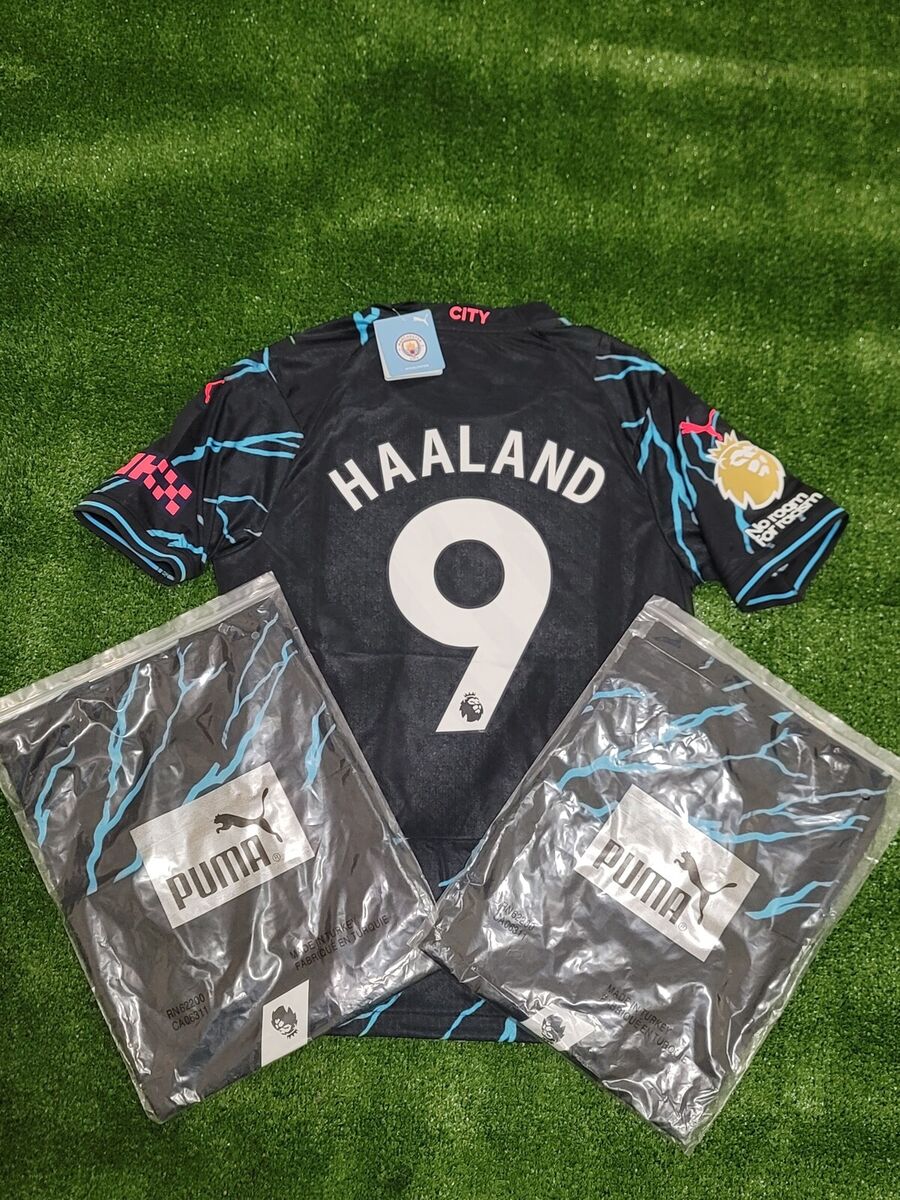 Erling Haaland Haaland #9 Manchester City 23/24 Third Kit Erling Haaland Haaland #9 Manchester City 23/24 Third Kit