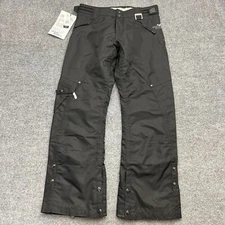 Ocean and Earth Women's Ski Snow Pants Size Small Black Water Resistant NEW