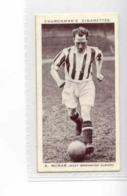 (Jh2715) CHURCHMAN, ASSOCIATION FOOTBALLERS,MCNAB-WEST BROM ALBION,1938,#27