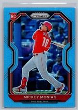 2021 Panini Prizm - Tier II #190 Mickey Moniak ` Carolina Blue (RC)