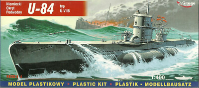Mirage Hobby 40410 deutsches U Boot U-84 U-VIIB- - 1:400