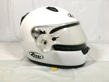 Zamp Helmets FSA-1 Auto Full Face Motorcycle Helmet White Size Adult Small New
