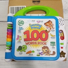LEAPFROG Learning Friends 100 Words Bilingual English Spanish Electronic Book