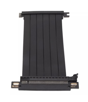 Grafikkarte Verlängerungskabel High Speed PCIE Riser Kabel beidseitig 