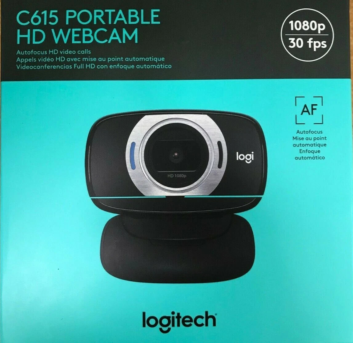 Logitech - C615 - Portable HD 1080p 97855074805 |