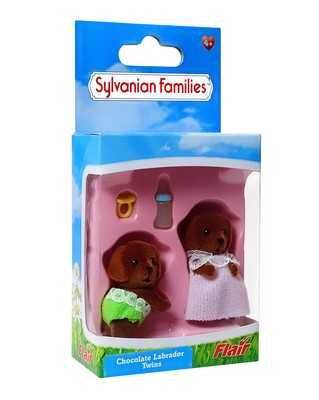 sylvanian families chocolate labrador family