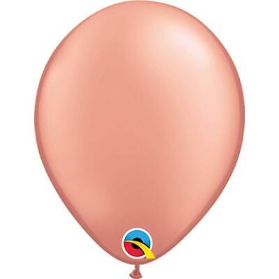 25 Argent & Or Rose 5" Latex Ballons-Packs de 10 50 ou 100 Or