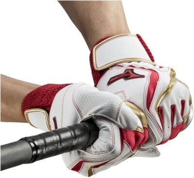MIZUNO WILLDRIVE RED Baseball Batting Gloves 22AW Ssize Men's