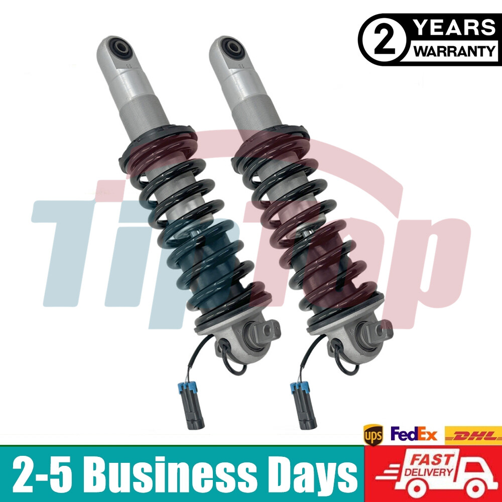 2Pcs Front Shock Absorbers Spring Struts Assys Magnetic Fit Ferrari 360 2000-05