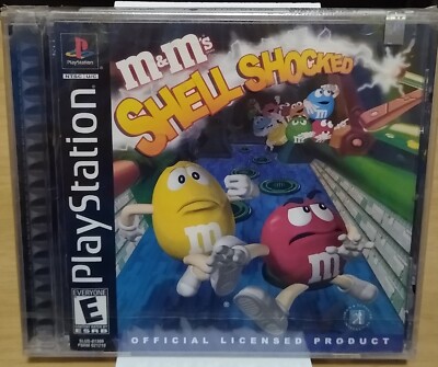 M&M's Shell Shocked PlayStation 1 PS1 - PAL Français Complet