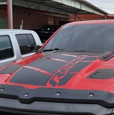 Compatible With Ram Rebel Vinyl Graphics Tattered Lines Hood Bedsides Package