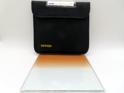 Tiffen 6.6x6.6'' Tangerine 1 Soft Edge Graduated Filter SE Grad MFR # 6666CGTA1S
