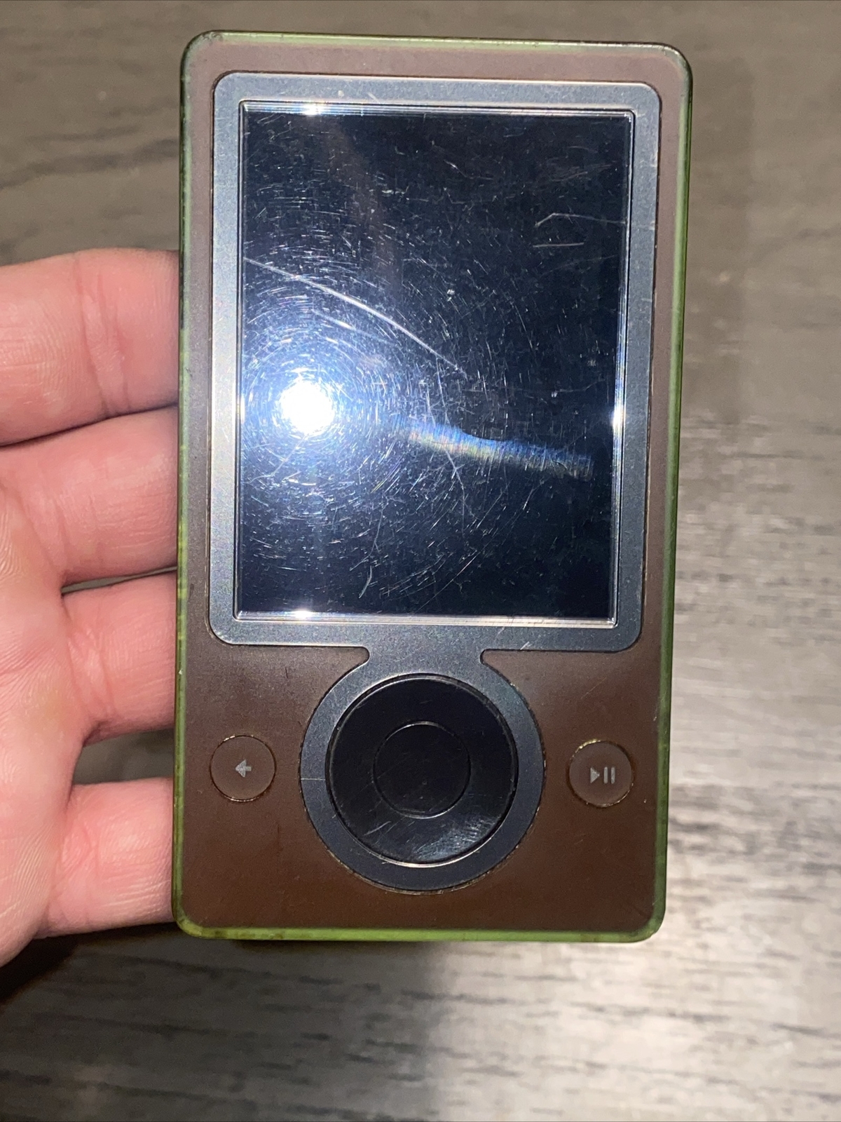 *PARTS/REPAIR* Microsoft Zune Brown 30GB Guardians of the Galaxy Star Lord 1091