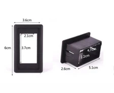 3PCS Car Rocker Switch Clip Panel Patrol Holder Housing ARB Carling Style