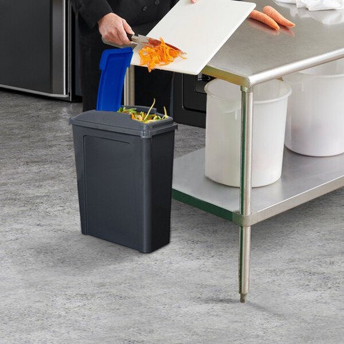 25L Plastic Recycling Slimline Bins Waste Storage Dustbin Home Garden Asst. Lids - Picture 4 of 39