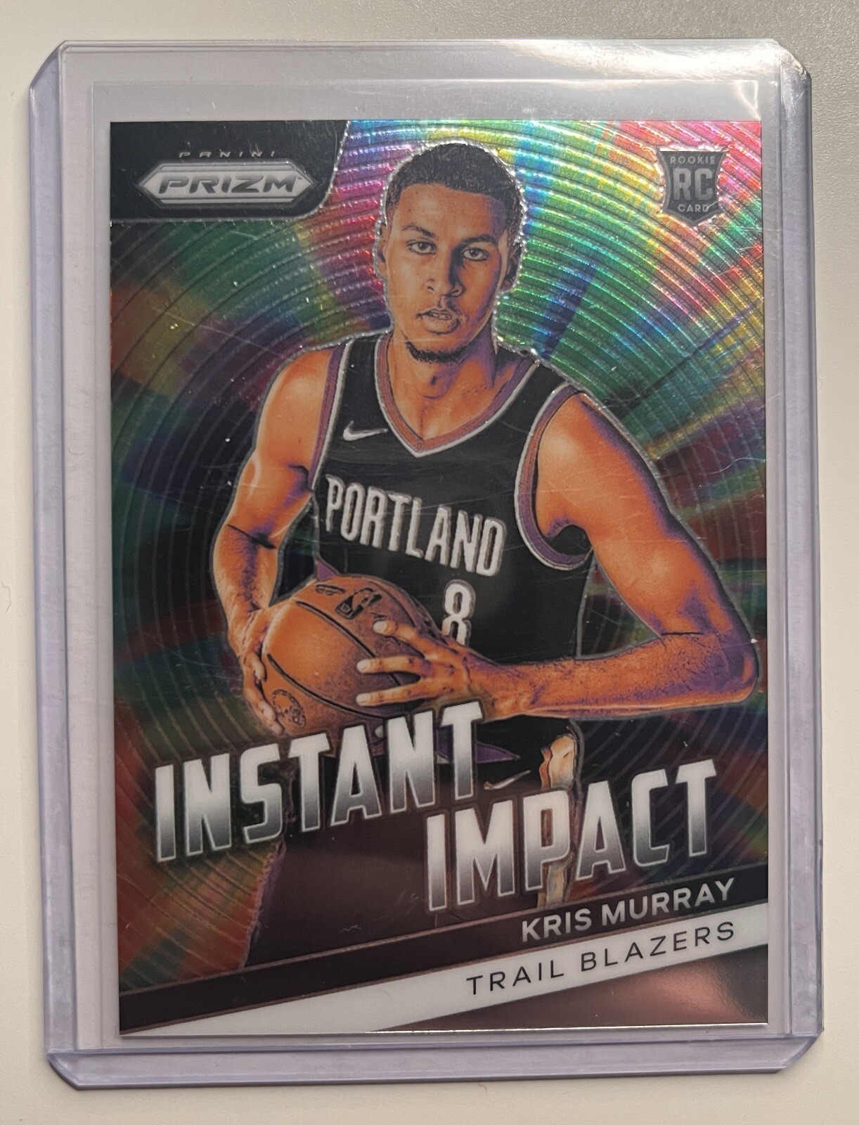 2023-24 Panini Prizm - Instant Impact Kris Murray Rookie Card