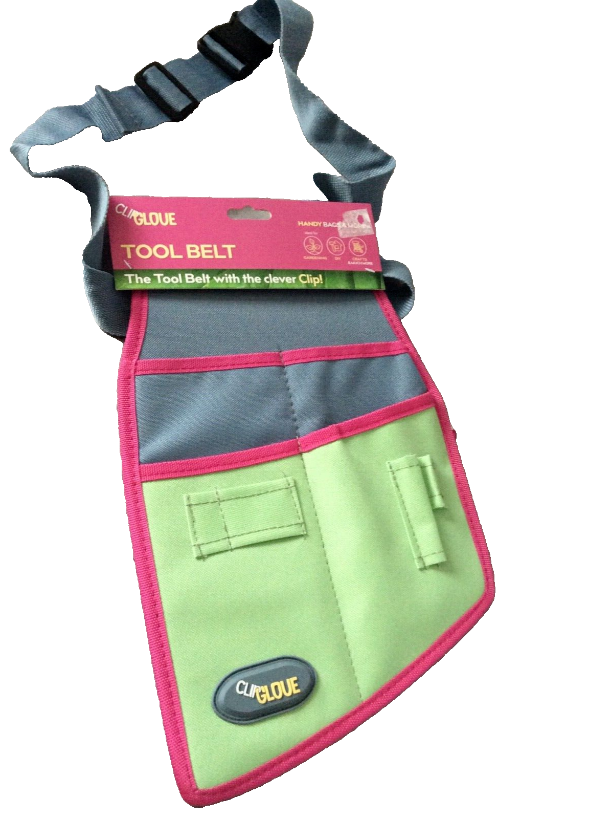 ClipGove Waist Tool Belt Pouch Gardening Tools Belt Bag Adjustable NEW Multicolo