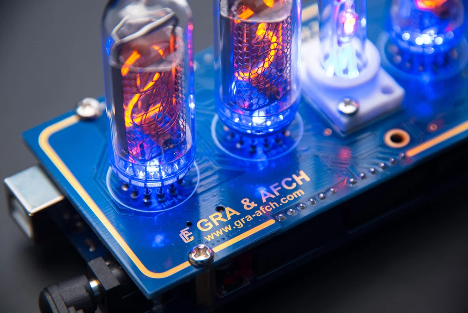 Nixie Tubes Clock IN-14 Arduino Shield NCS314 with Sockets FAST SHIPPING 3-5Days - Image 4 of 4