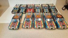 VINTAGE SET OF METAL FRICTION POLICE CARS MADE IN JAPAN