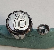 Best-fit 7.0mm screw crown for Breitling SuperOcean A17390 A17391 A17371 A74387