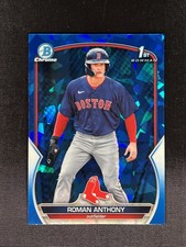 2023 Bowman Sapphire Refractor Roman Anthony Chrome 1st Prospect #BCP-71 Red Sox