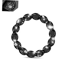 Bling Car Push Start Button Cover, Rhinestone Engine Start Ring  Scratch