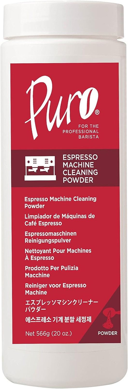 Puro Caff - 20 Ounce - Espresso Machine Cleaner Cleaning Pow