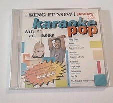 Sing It Now Karaoke Pop January 2004 Karaoke CDG Audio CD NEW SEALED