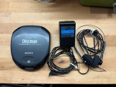 Sony Discman D-151   funktionstüchtig   sehr guter Zustand  Netzteil & Kopfhörer