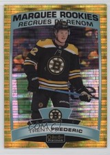 2019 O-Pee-Chee Platinum Marquee Rookies Seismic Gold 15/50 Trent Frederic f0l