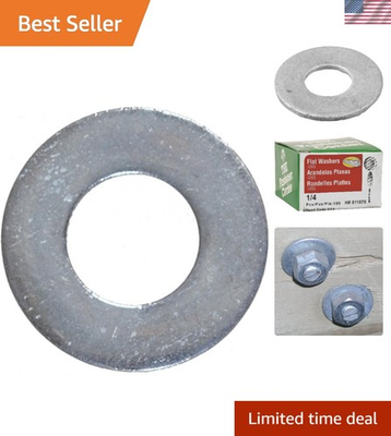 #ad #ad Heavy Duty Rust Resistant Flat Washers 1 4 Inch Galvanized Finish 100 Count $37.79