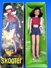 Vintage SKOOTER Doll BRUNETTE Bendable Leg #1120 (1966) NMIB Orig Box BARBIE EXC