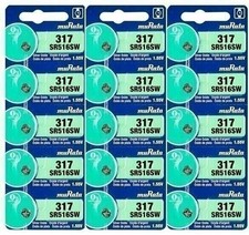 15 Sony 317 SR516SW Siver Oxide 0 MERCURY Batteries