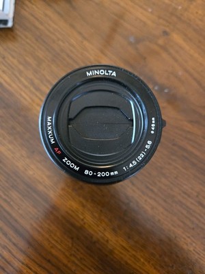  Minolta Maximum Zoom lens 80-200mm 1:4.5-5.6 Sony Minolta AF mount