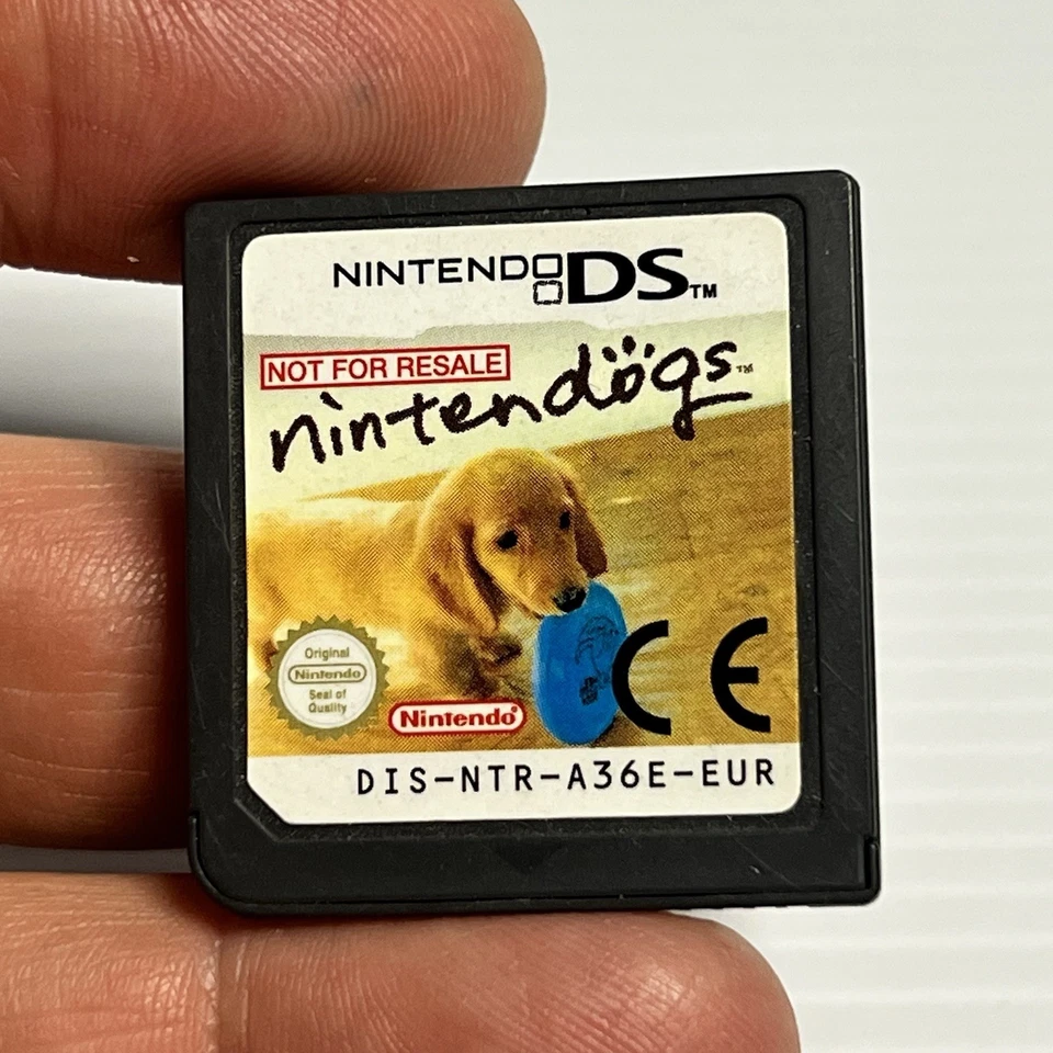 Nintendo DS Nintendogs Not For Resale Cartridge Card Only Ex Display Kiosk 2005 - Image 3 of 4