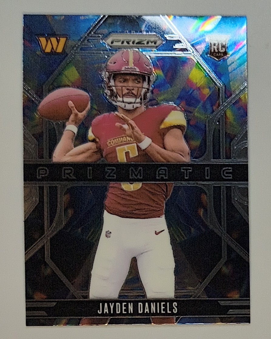 2024 Panini Prizm - Prizmatic Jayden Daniels #3 Silver Prizm (RC)