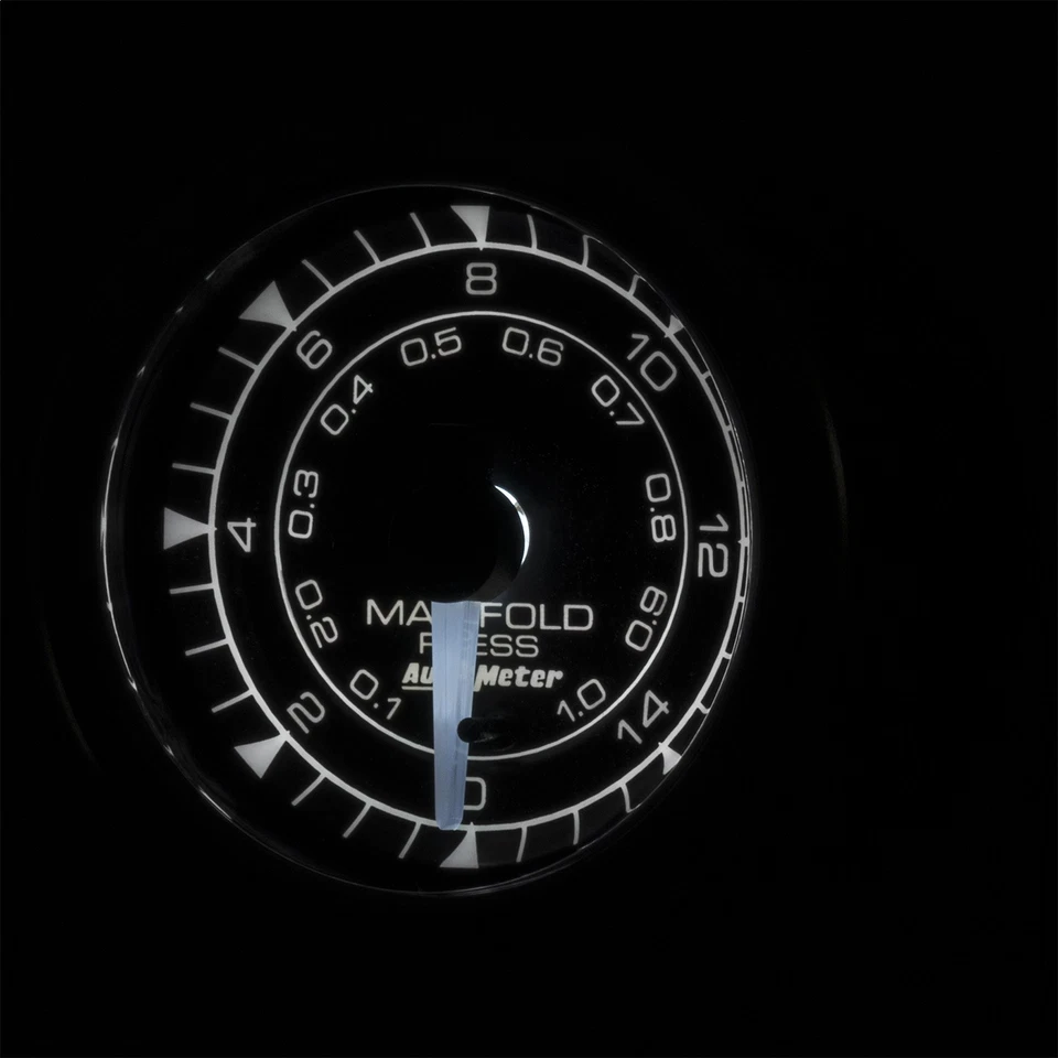 Manómetro colector autoMeter 8150 Chrono Foto 3 de 4