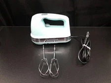 Cuisinart 5 Speed Hand Mixer Blue with Attachment