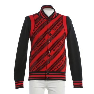 Givenchy Übergangsjacke M Rot Schwarz Sehr gut