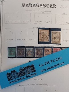Madagascar 1891 1990 vf used MH MNH collection include much better TOP!