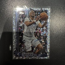 Topps Terrence Shannon Jr. Crackleboard Foil #113 Timberwolves 2025-26 Basketba…