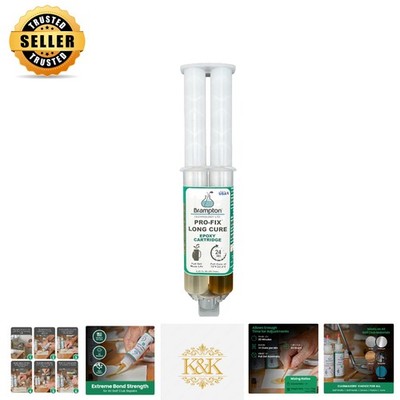 PRO-FIX Long Cure Golf Epoxy - 20-Min Work Life, Impact Resistant, Strong Bond