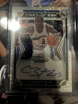 Caron Butler 2021-22 Panini Prizm Fast Break Auto #FB-CBT