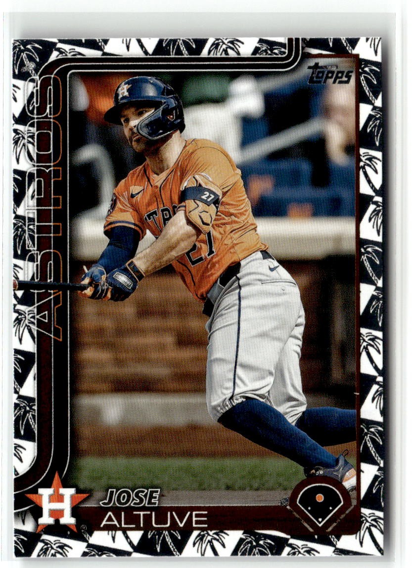 2025 Topps #260 Jose Altuve Spring Training