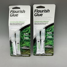4 Tubes Seachem Flourish Glue 4 Grams Each Brand New