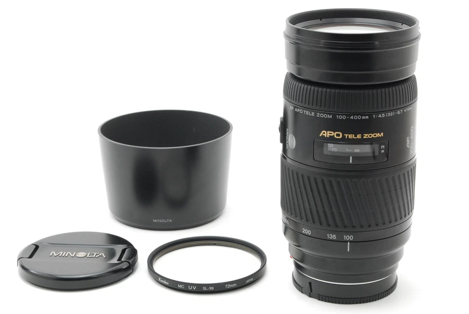 [Top MINT] Minolta AF 100-400mm f/4.5-6.7 APO Tele Zoom Lens Sony A Mount JAPAN - Image 2 of 4