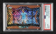 2024-25 Panini Select FIFA Bronze Checker Prizm 20/75 Kevin de Bruyne PSA 8 1e41